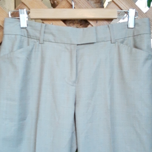 Anne Klein 2 Piece Tan Suit Jacket & Pants Size 4P - Picture 10 of 13